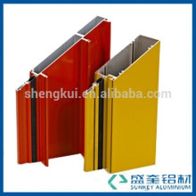 Perfil de aluminio Facade Thermal Break Curtain Wall Aluminum extrusions Construsion Aluminium